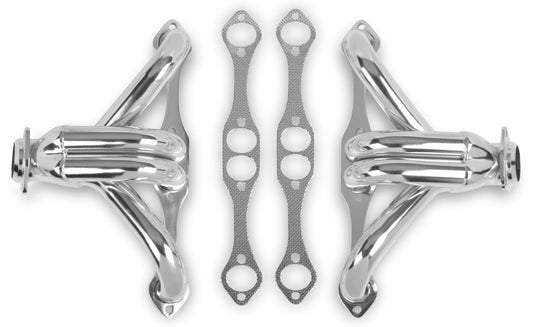 Flowtech Block Hugger Header - Stainless Steel  - 11705-7FLT