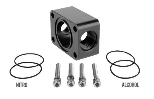 Aeromotive 11740 Distribution Block, Spur Gear Pump, 2x AN-10 - Distribution and Y Block Car Part People