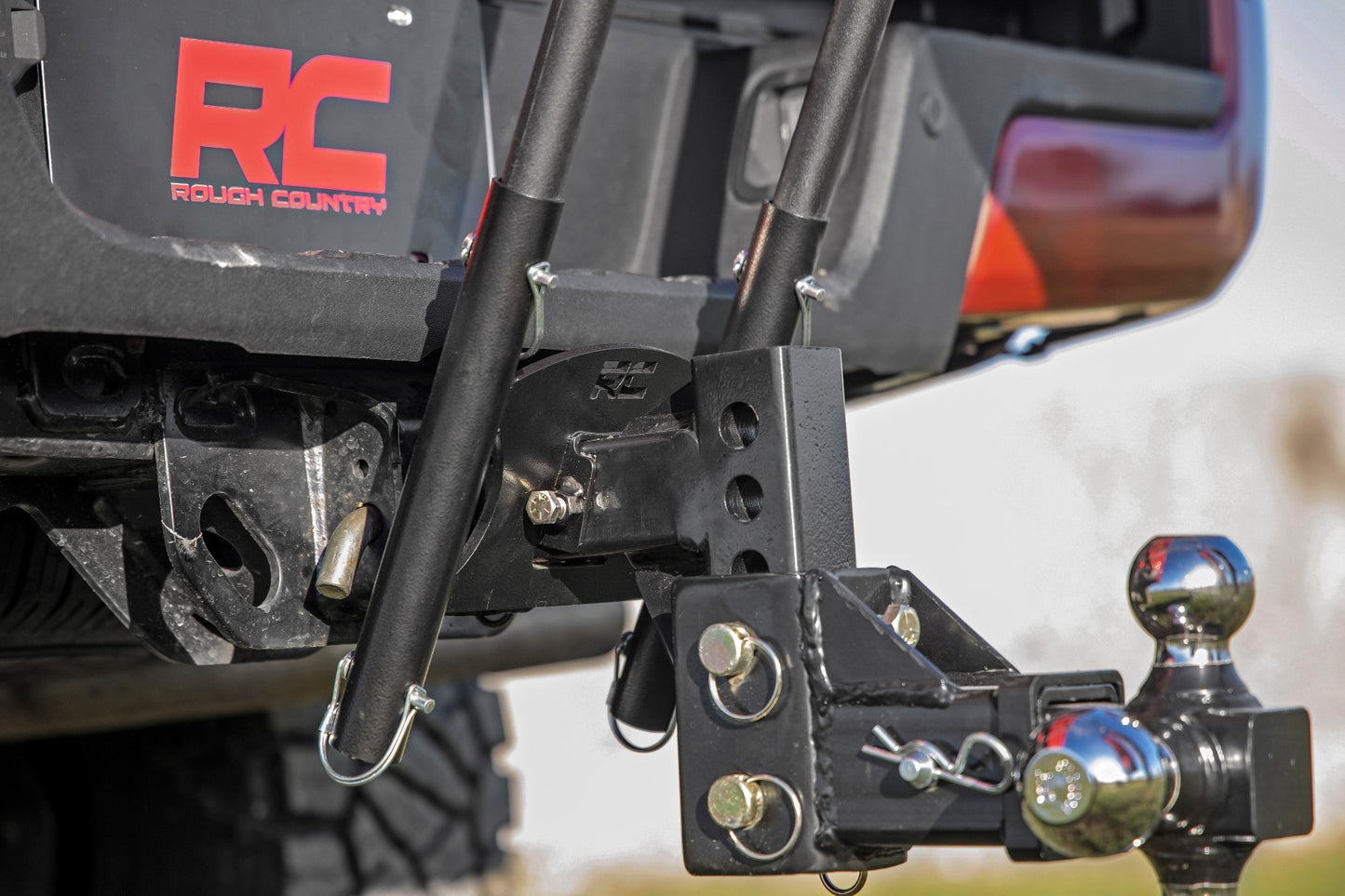 Flag Pole Holder; Dual; 2 Inch Hitch 117500