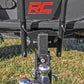 Flag Pole Holder; Dual; 2 Inch Hitch; w/ Flag Poles 117504