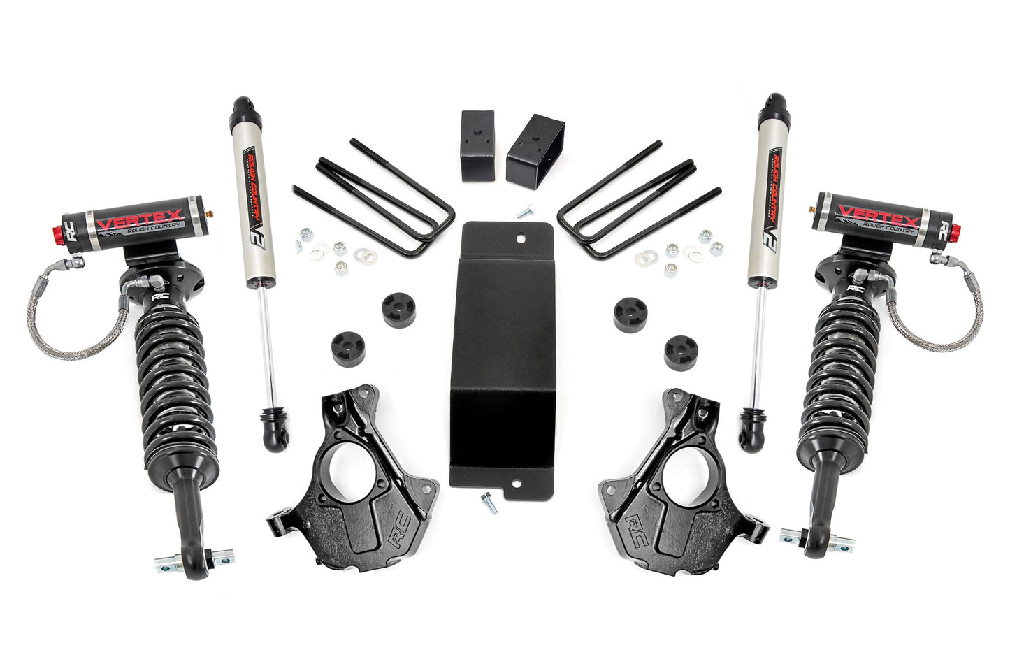 Fits Chevy/GMC 1500 (07-13) 3.5 Inch Lift Kit; Cast Steel LCA; Vertex/V2; 11957