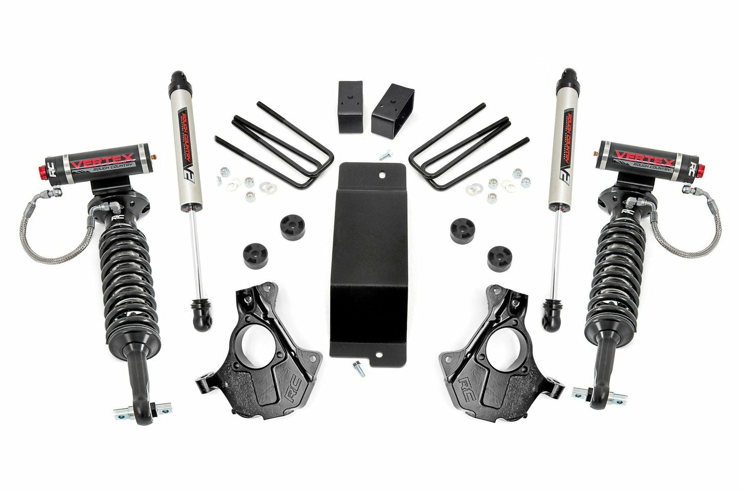 Fits Chevy/GMC 1500 (07-13) 3.5 Inch Lift Kit; Cast Steel LCA; Vertex/V2; 11957