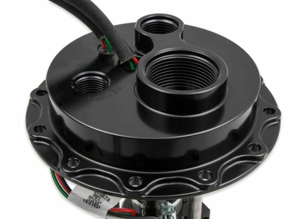 Holley Fuel Cell EFI Pump Module 12 Bolt Flange w/VR Series Fuel Pump 12-148