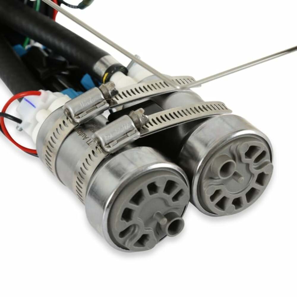 Fits 1998-2002 Chevrolet Camaro Holley Pump Module System - Twin 450 Lph 12-365