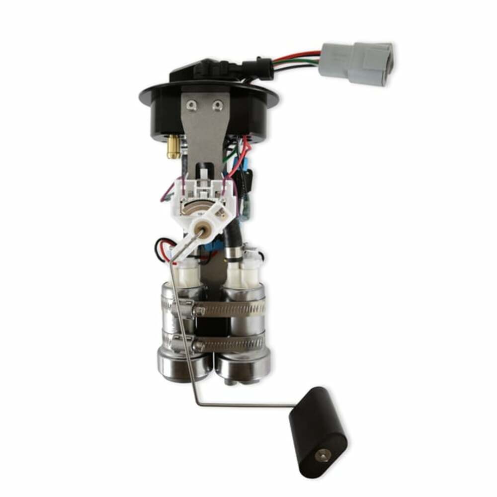 Fits 1998-2002 Chevrolet Camaro Holley Pump Module System - Twin 450 Lph 12-365