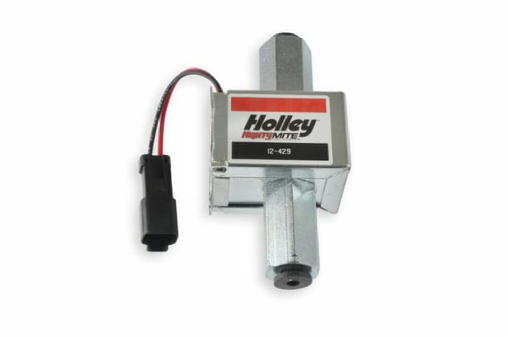 50 GPH Holley Mighty Mite Electric Fuel Pump, 12-15 PSI 12-429