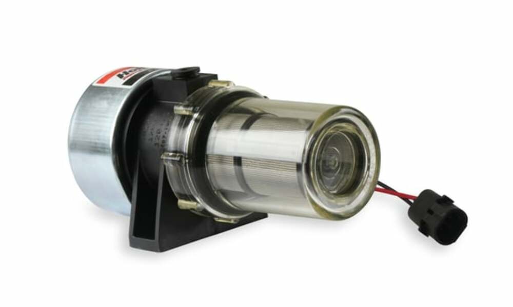 33 Gph Holley Mighty Mite Electric Fuel Pump, 9-11.5 Psi 12-430