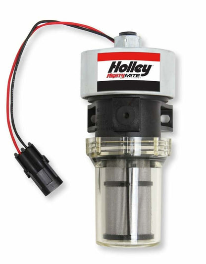 33 Gph Holley Mighty Mite Electric Fuel Pump, 9-11.5 Psi 12-430