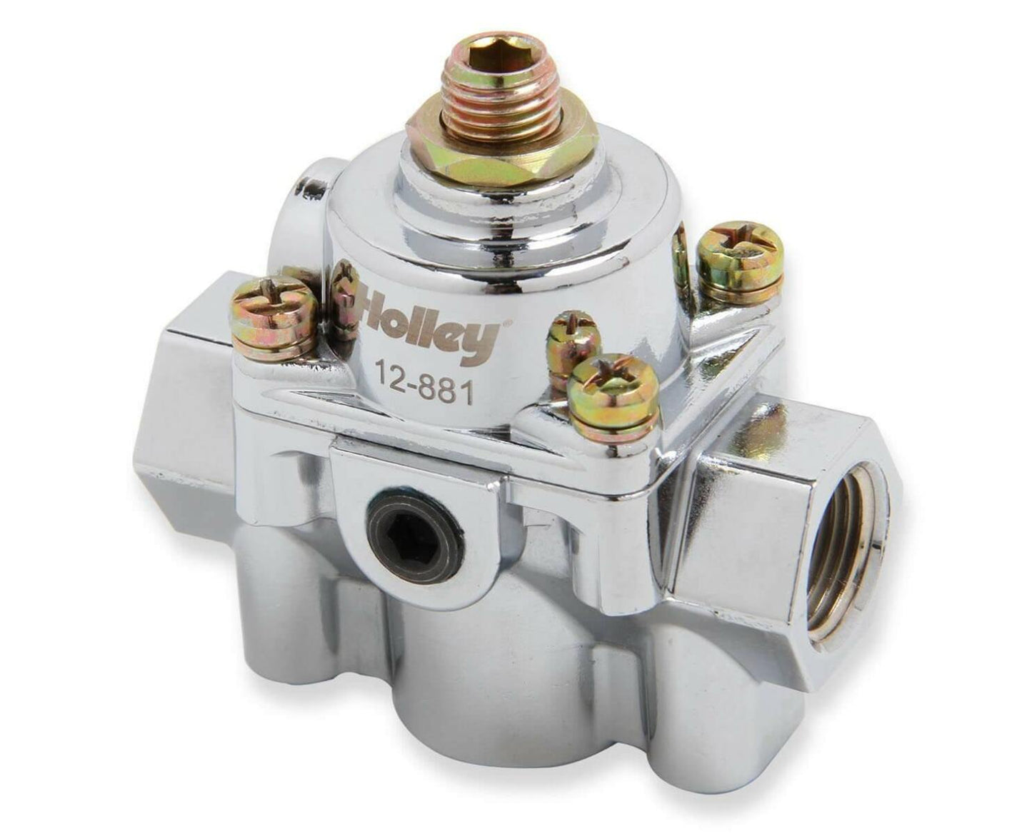 Die Cast By Pass Style Carbureted Fuel Pressure Regulators - 12-881