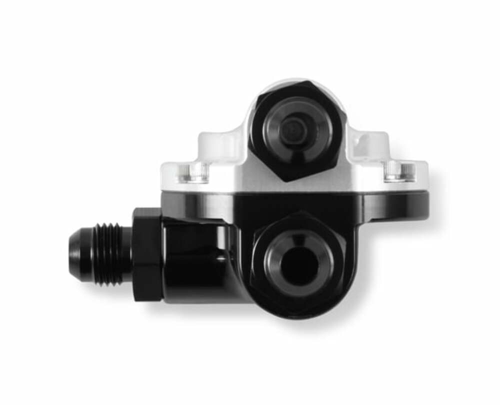 EFI Return Style Regulator 59.5 PSI Black/Clear Finish 12-892
