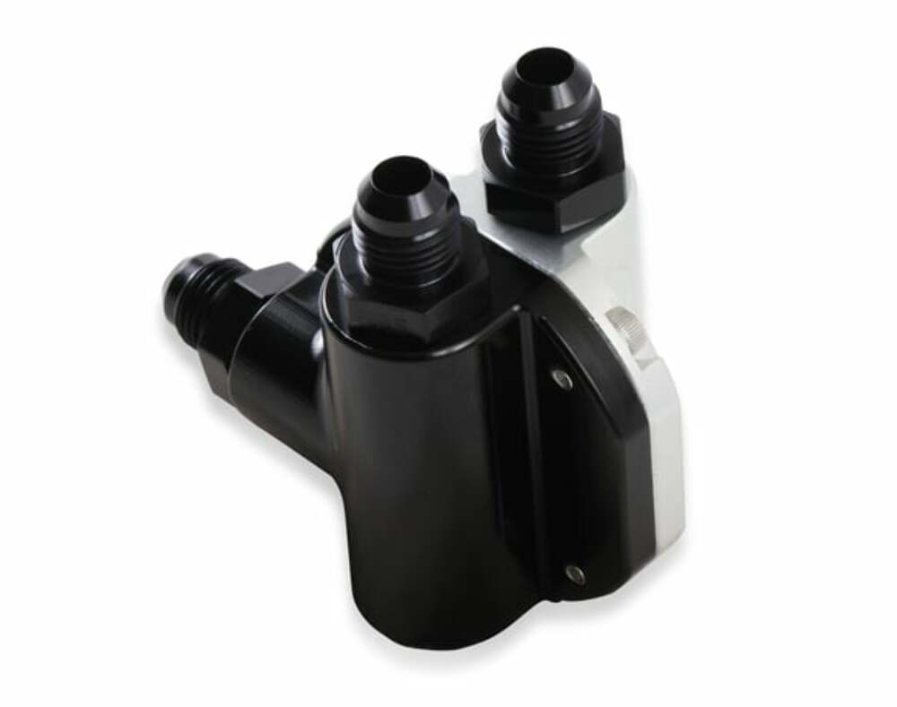 EFI Return Style Regulator 59.5 PSI Black/Clear Finish 12-892