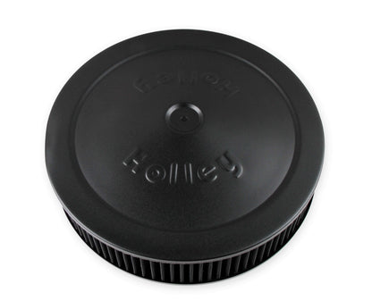 Holley Air Cleaner 14 Black - 120-102B