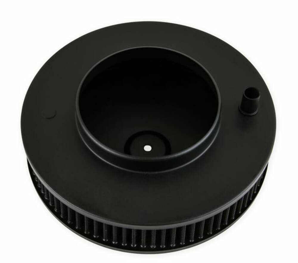 Holley Flat Base Air Cleaner 10 Black - 120-145B
