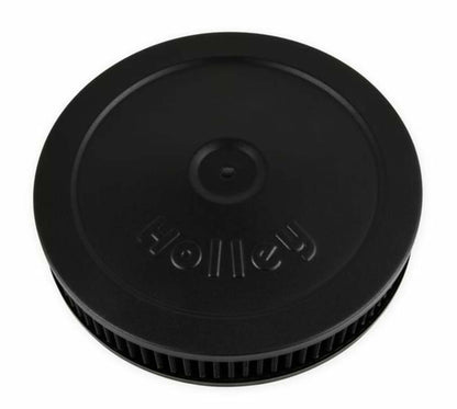 Holley Flat Base Air Cleaner 10 Black - 120-145B