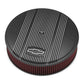 Vintage Series GM Licensed Air Cleaner - Satin Black Machined - 120-172