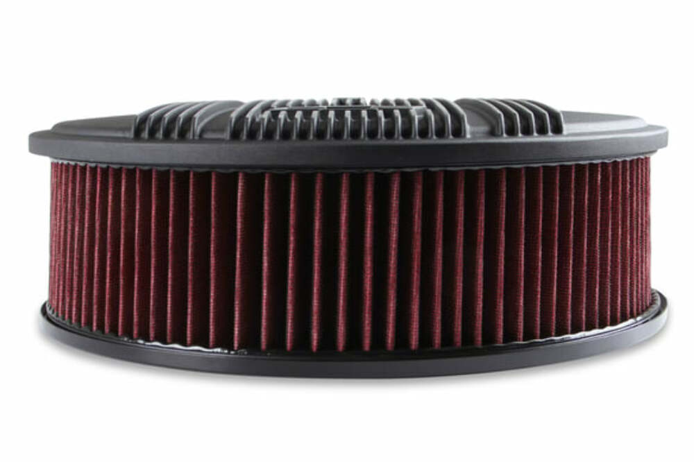 Vintage Series GM Licensed Air Cleaner - Satin Black Machined - 120-173