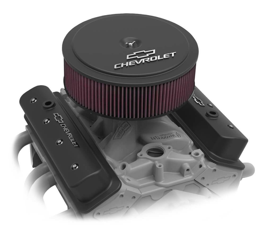 GM Muscle Series Air Cleaner - Satin Black Machined - 120-221