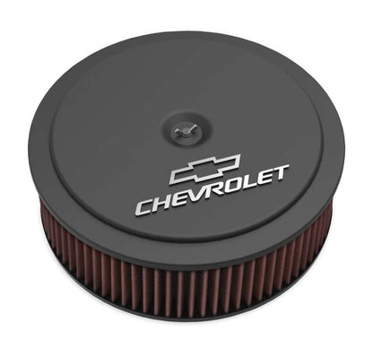 GM Muscle Series Air Cleaner - Satin Black Machined - 120-221