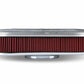 Holley Vintage Series Oval Air Cleaner - Natural Cast - 120-400