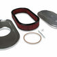 Holley Vintage Series Oval Air Cleaner - Natural Cast - 120-400