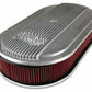 Holley Vintage Series Oval Air Cleaner - Natural Cast - 120-400