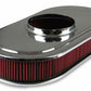 Holley Vintage Series Oval Air Cleaner - Polished - 120-401