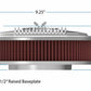 Holley Vintage Series Oval Air Cleaner - Polished - 120-401