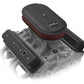 Holley Vintage Series Oval Air Cleaner - Satin Black Machined - 120-402