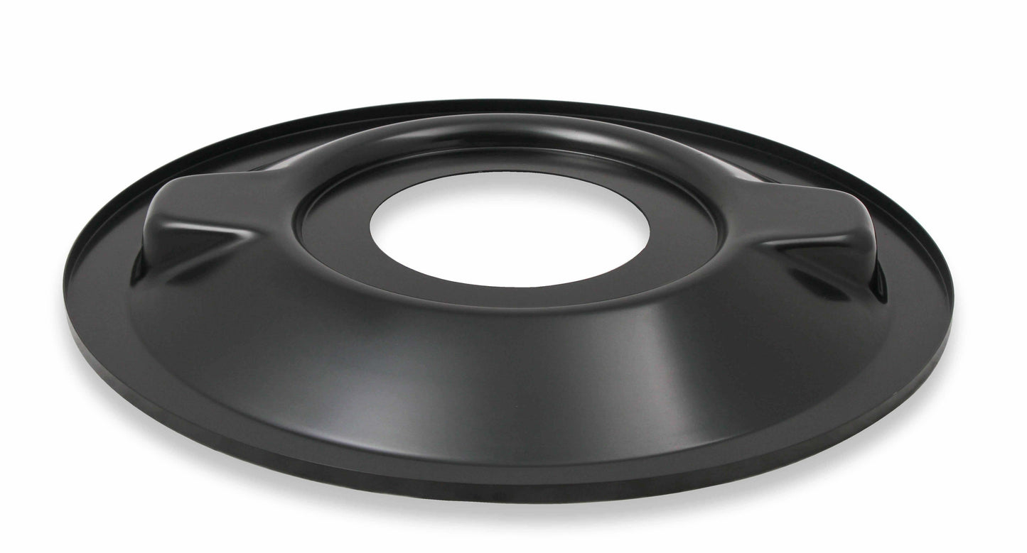 4150 Drop Base Air Cleaner Black w/3 Red Washable Gauze Filter - 120-4230