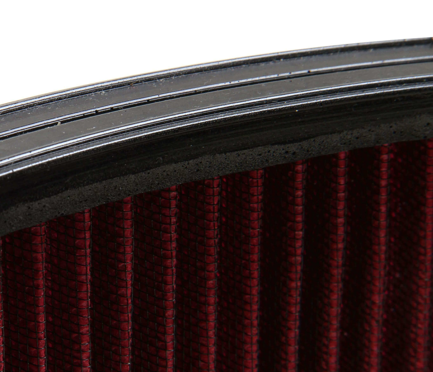 4500 drop base air cleaner chrome w/3 red washable gauze filter - 120-4530