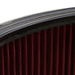 4500 Drop Base Air Cleaner Chrome w/6 Red Washable Gauze Filter - 120-4560