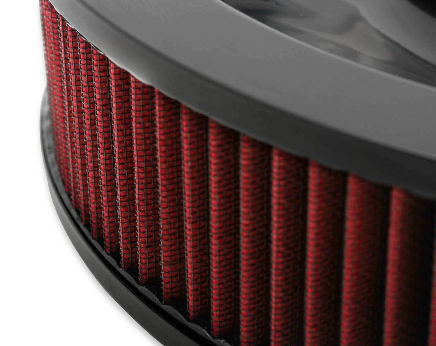 4500 drop base air cleaner black w/3 red washable gauze filter - 120-4630