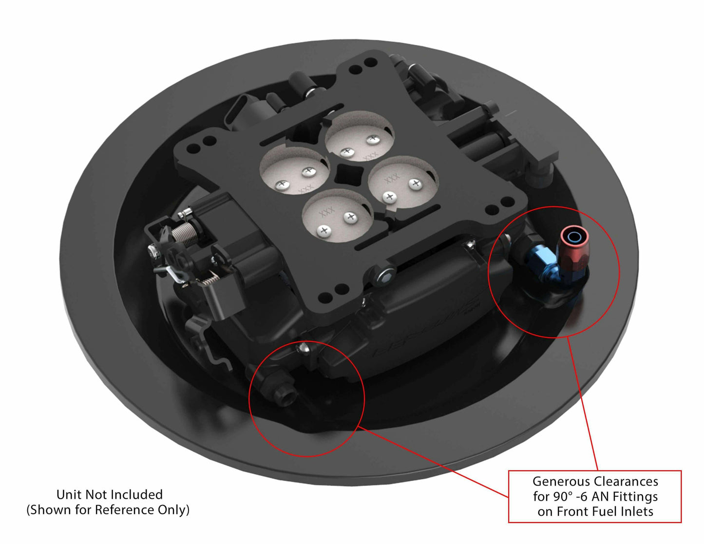 Sniper EFI Air Cleaner Drop Base - Black - 120-511