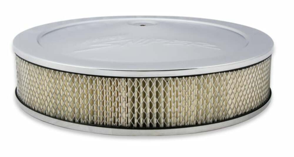 Sniper Air Cleaner Assembly, 14 x 3 - Chrome Finish - 120-530