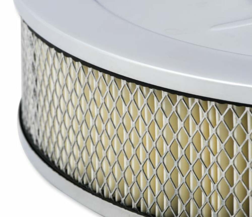 Sniper Air Cleaner Assembly, 14 x 3 - Chrome Finish - 120-530