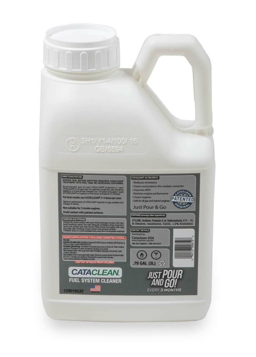 Cataclean - Fuel and Exhaust System Cleaner - Gasoline  3L. Bulk pkg - 120018CAT