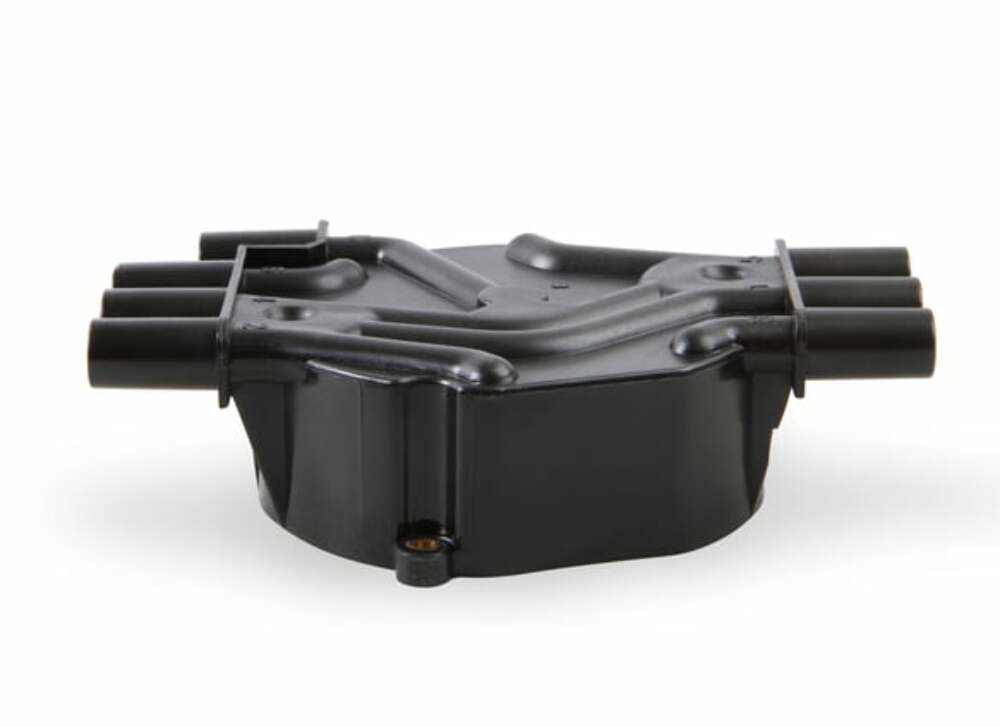 Distributor Cap - Chevy / GMC Vortec - V6 - Socket Style - Crab - Black - 120142