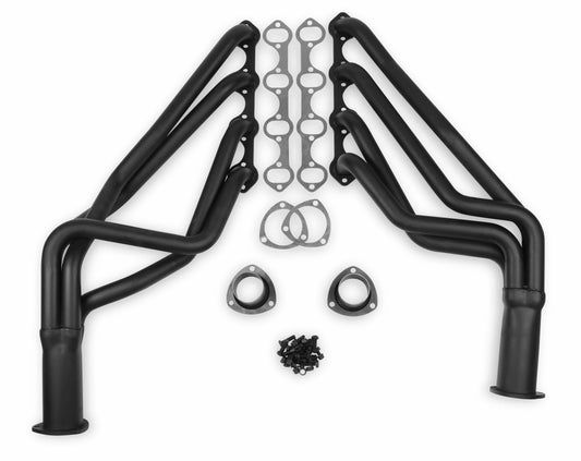 Flowtech Long Tube Header - Black Paint  - 12100FLT