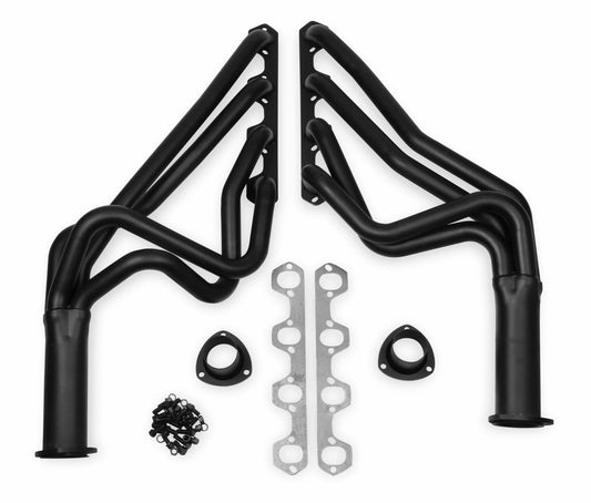 Flowtech Long Tube Header - Black Paint  - 12102FLT