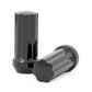 M12 x 1.25 Lug Nut Set of 24; Black 1212524BLK