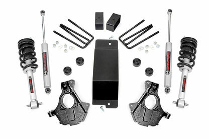 Fits Chevy/GMC 1500(14-18 &Classic) 3.5" Lift Alu/Stamp Steel LCA N3 Strut 12132
