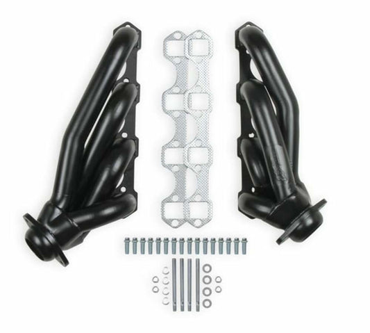 Flowtech Shorty Headers - Black Painted  - 12147FLT