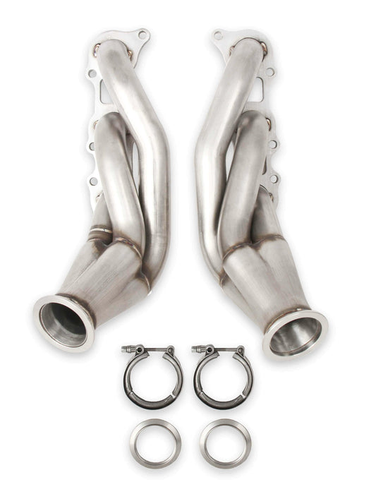 Flowtech Universal Coyote Turbo Headers - Natural 304 Stainless Steel  -12152FLT