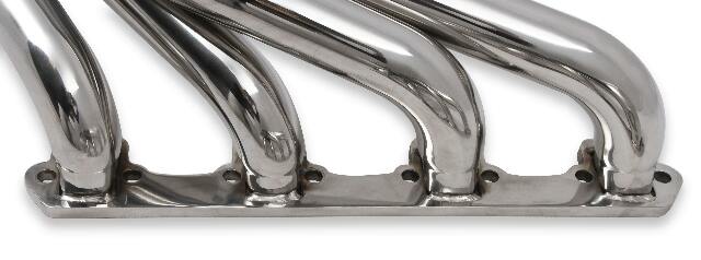 Flowtech Small Block Ford Turbo Headers - Polished 304 Stainless Steel  12165FLT