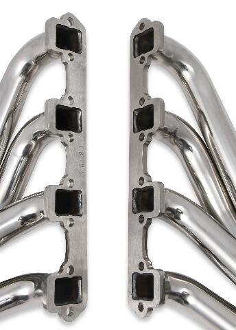 Flowtech Small Block Ford Turbo Headers - Polished 304 Stainless Steel  12165FLT
