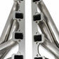 Flowtech Small Block Ford Turbo Headers - Natural 304 Stainless Steel  -12167FLT