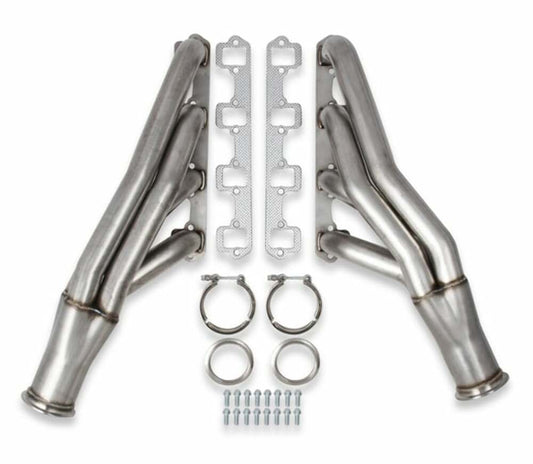 Flowtech Small Block Ford Turbo Headers - Natural 304 Stainless Steel  -12167FLT