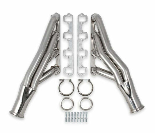 Flowtech Small Block Ford Turbo Headers - Polished 304 Stainless Steel  12168FLT