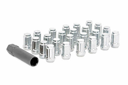 Lug Nut Set; 1/2x20; 24 Qty; Chrome 122024CH