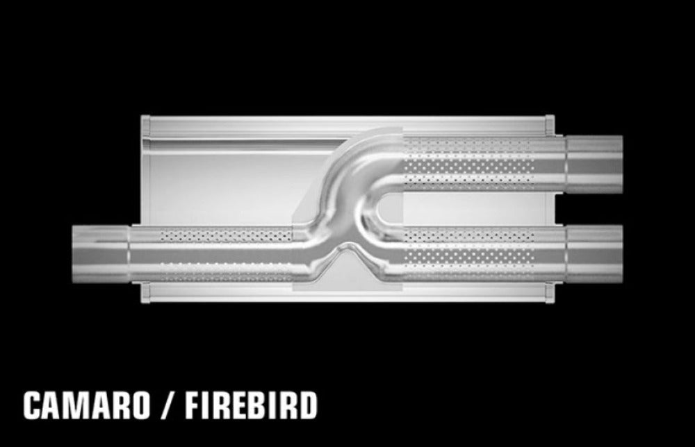 2.5 / 2.5 -Camaro Firebird MagnaFlow Muffler SS 12265 - Performance Mufflers Car Part People